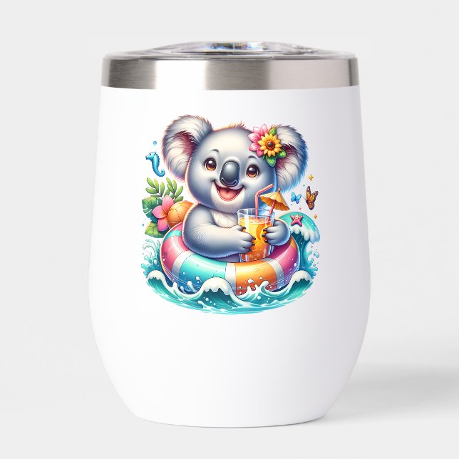 Summer Koala Sublimation Clipart-97702 (Front)