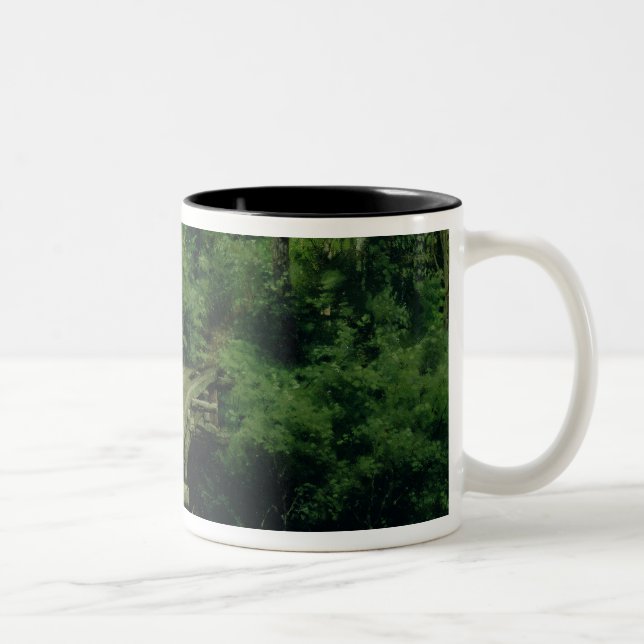Summer Landscape, 1879 Two-Tone Coffee Mug (Right)