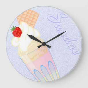 Summer Large Clock