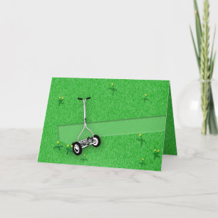 Summer Lawn [Custom Greeting Card] Card