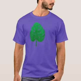 Summer leaf monstera trendy design  T-Shirt
