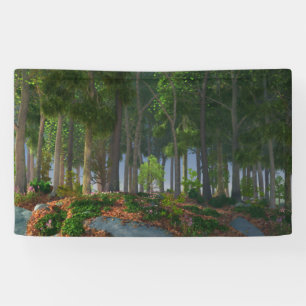 Summer Leaves Banner