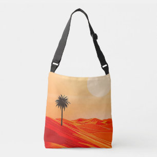 Summer Lemon Blossom Jar Crossbody Bag