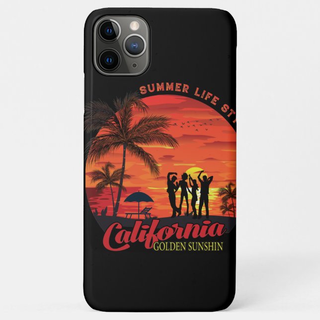Summer Life Style Case-Mate iPhone Case (Back)