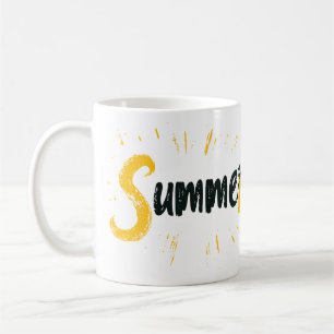 Summer Logo - Summer Text Design Coffee Mug