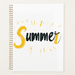 Summer Logo - Summer Text Design Planner