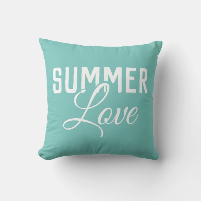 SUMMER LOVE typography | Cushion (Front)