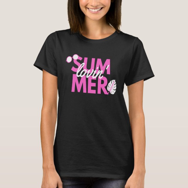 Summer Lovin' Beachwear Fun T-Shirt (Front)