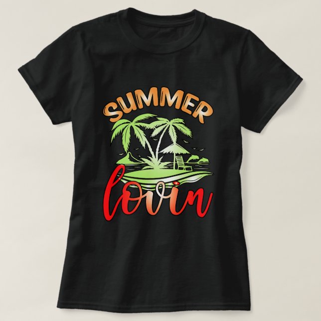 Summer Lovin Summer Break T-Shirt (Design Front)