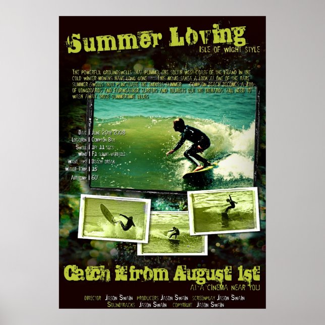 Summer Loving (Isle of Wight Style) Poster (Front)