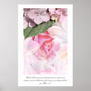 Summer, Luke 10:19, wall poster