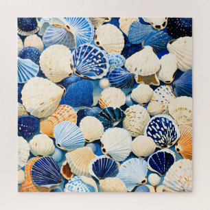Summer Marine Seashells Jigsaw Puzzle