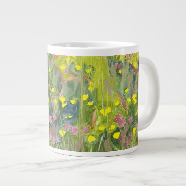 Summer Meadow 2012 Large Coffee Mug (Front Right)