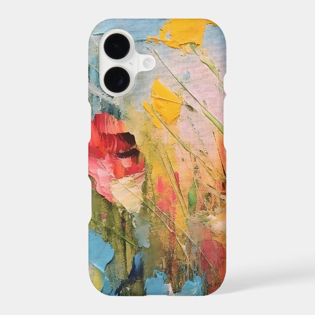 Summer Meadow – Expressive Abstract Wildflowers (Back)