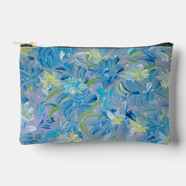 Summer Meadow Floral Accessories Pouch (Front)