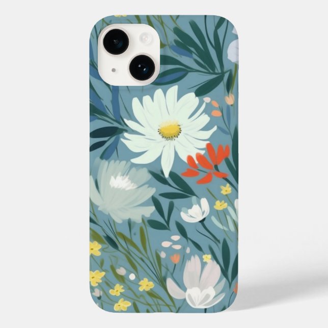 Summer Meadow of Wildflowers Case-Mate iPhone Case (Back)