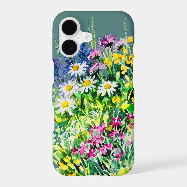 Summer meadow, wild flowers (Back)