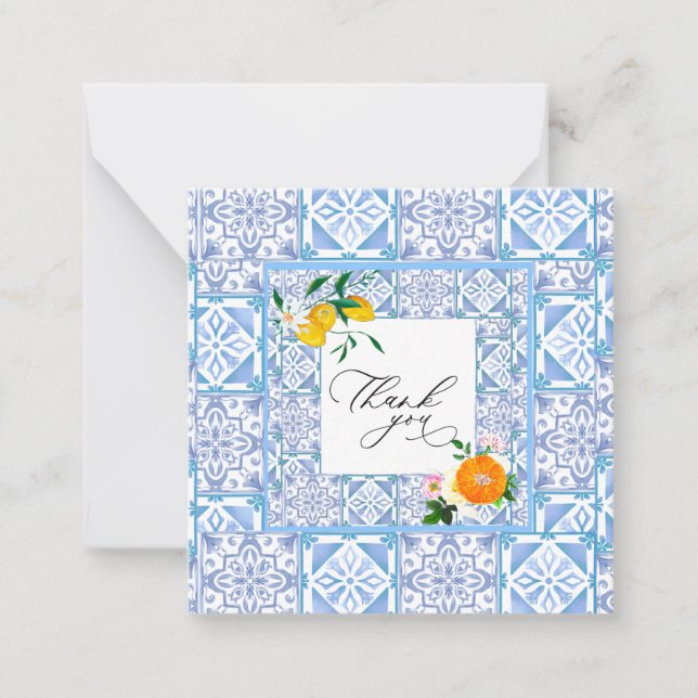 Summer,Mediterranean,Amalfi style, Card (Front)