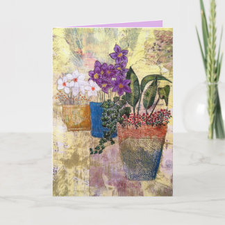 Summer Medley of Flowers Card