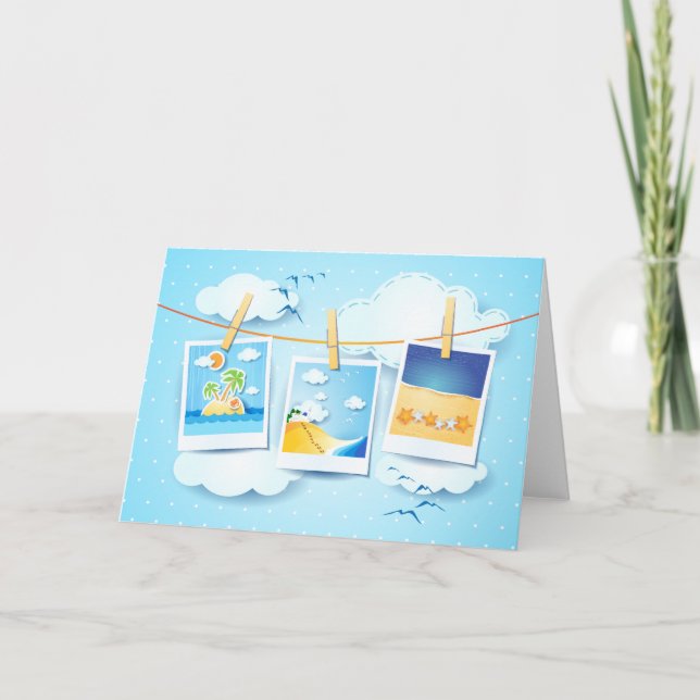 Summer memories, card (Front)