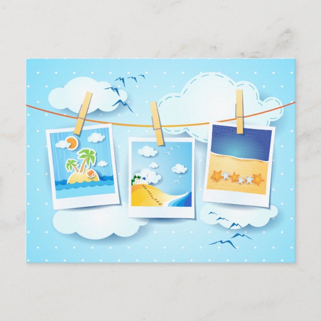 Summer memories, postcard (Front)