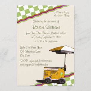 Summer Memories Retirement Invitation