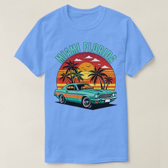 Summer Miami Florida TShirt (Design Front)