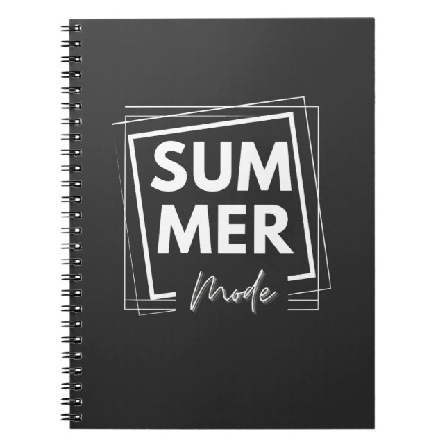 summer mode notebook (Front)