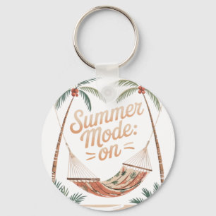 Summer Mode On Key Ring