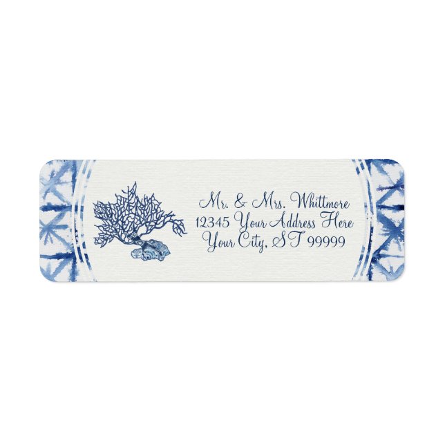 Summer Modern Dusty Blue and White Bridal Shower (Front)