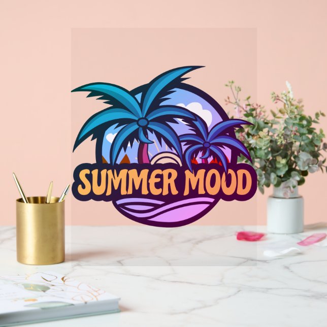 Summer Mood Acrylic Sign (Wedding)