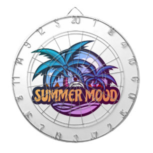 Summer Mood Dartboard