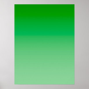 SUMMER MOOD – Fresh Grass light to deep Poster