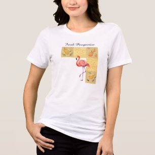summer mood fruits and animals Tri-Blend shirt