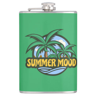 Summer Mood Hip Flask