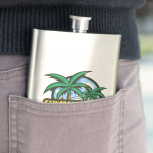 Summer Mood Hip Flask