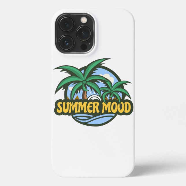 Summer Mood iPhone Case (Back)