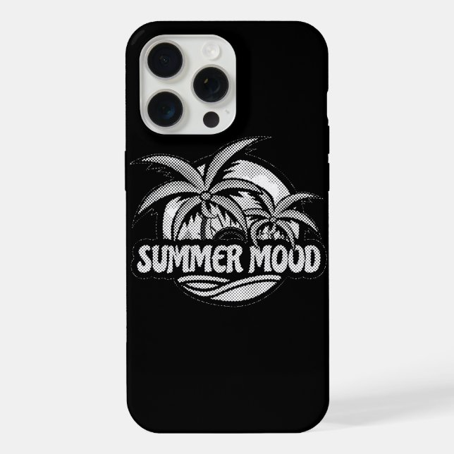 Summer Mood iPhone Case (Back)