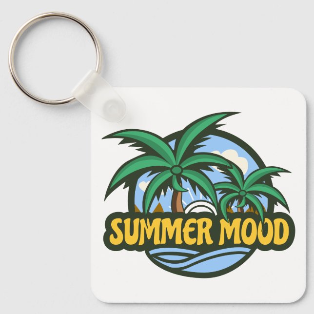 Summer Mood Key Ring (Front)
