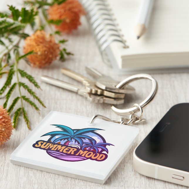 Summer Mood Key Ring (Front Right)