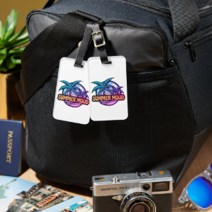 Summer Mood Luggage Tag