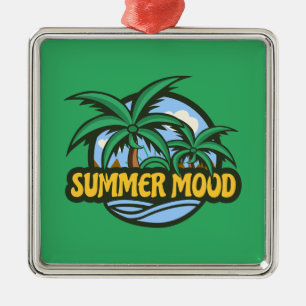 Summer Mood Metal Tree Decoration