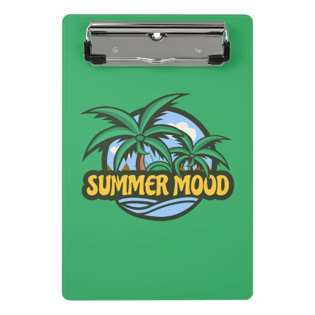 Summer Mood Mini Clipboard (Front)