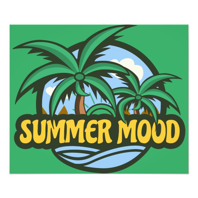 Summer Mood Photo Print (Front)