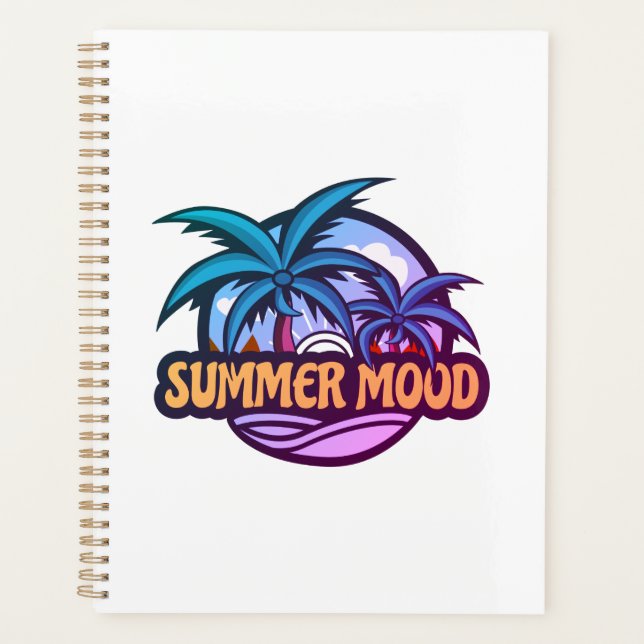 Summer Mood Planner (Front)