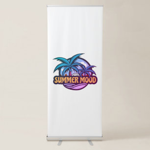 Summer Mood Retractable Banner