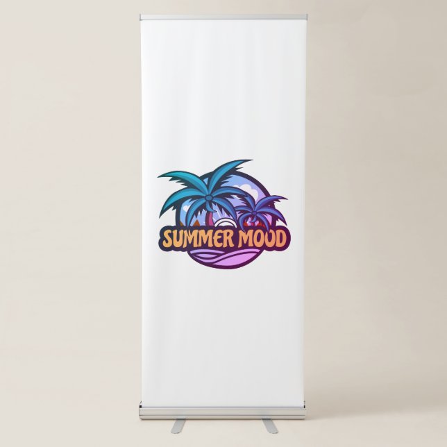 Summer Mood Retractable Banner (Front)