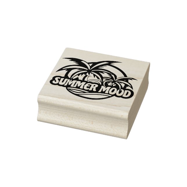 Summer Mood Rubber Stamp (Stamp)