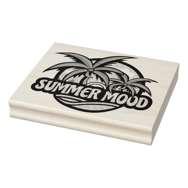 Summer Mood Rubber Stamp (Stamp)