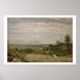 Summer Morning: Dedham from Langham Poster